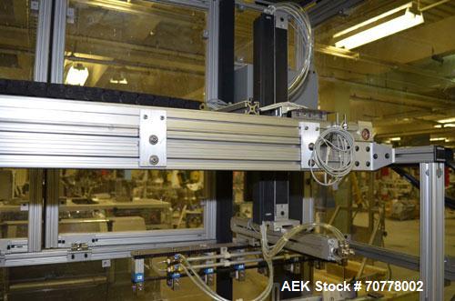 Used OMAS Filling Line with  Pump Inserting, Crimping and Labeling line