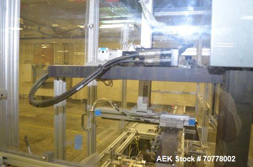 Used OMAS Filling Line with  Pump Inserting, Crimping and Labeling line