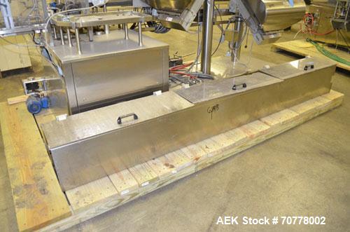 Used OMAS Filling Line with  Pump Inserting, Crimping and Labeling line