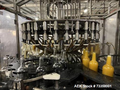 Used Pacific Packaging 32-Head Rotary Liquid Filler-Capper – 300 CPM, Industrial