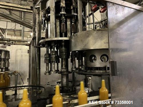 Used Pacific Packaging 32-Head Rotary Liquid Filler-Capper – 300 CPM, Industrial