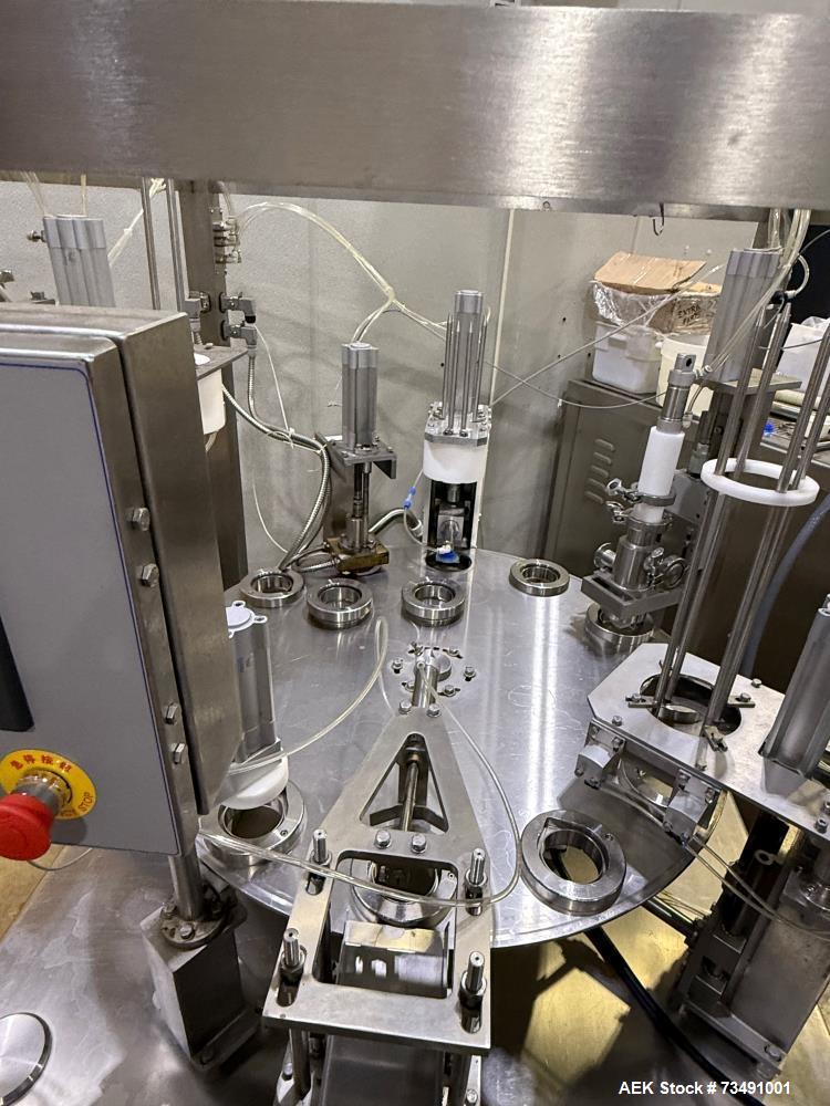 Used Snowball Rotary Ice Cream Filling Machine – Model SNFI 4 | 12-Station | Auto Dispense + Toppings | Stainless | 2020