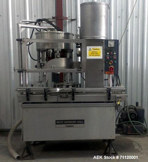 Used Seitz Tirax Wine Bottle Filler & Corker