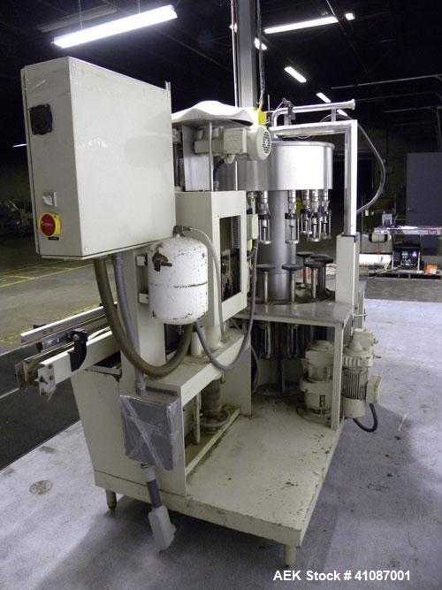 Used Seitz (KHS Filling) Monoblock 12 Head Rotary Wine Filler and Corker, Model
