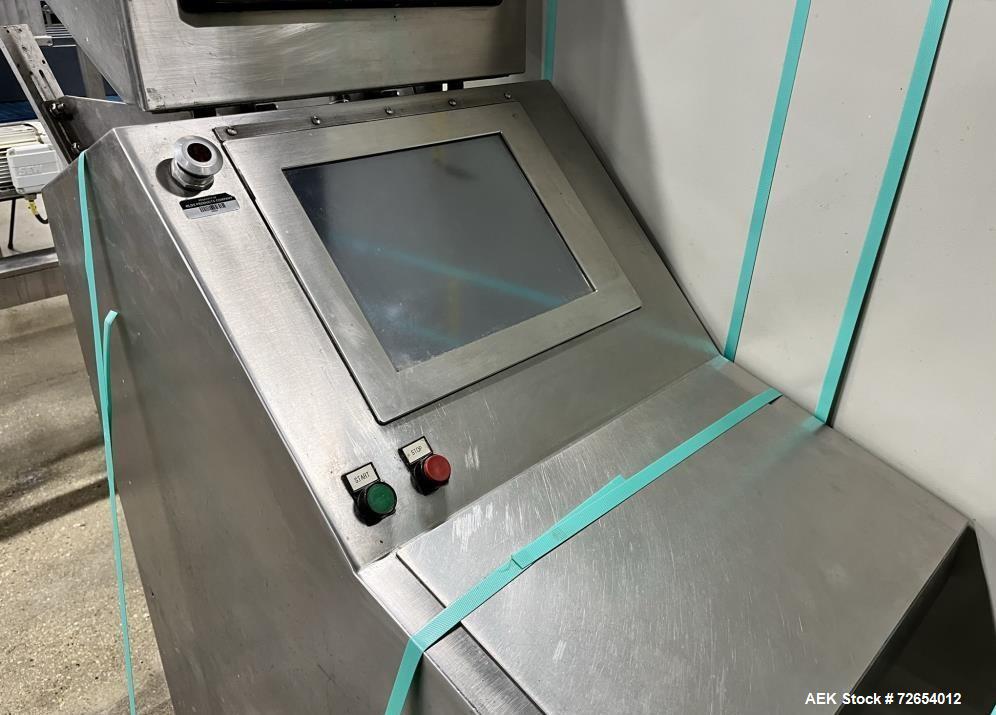 Used Serac Model R16V8/720 Monoblock Net Weigh Filler and Capper