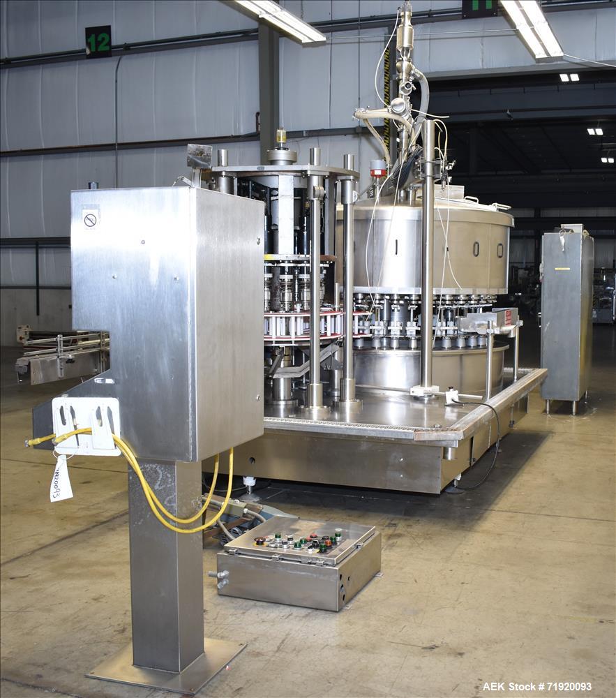 Used Serac/Zalkin Monobloc Filling/Capping System.