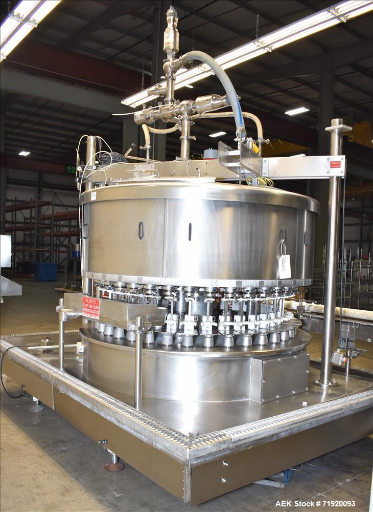 Used Serac/Zalkin Monobloc Filling/Capping System.