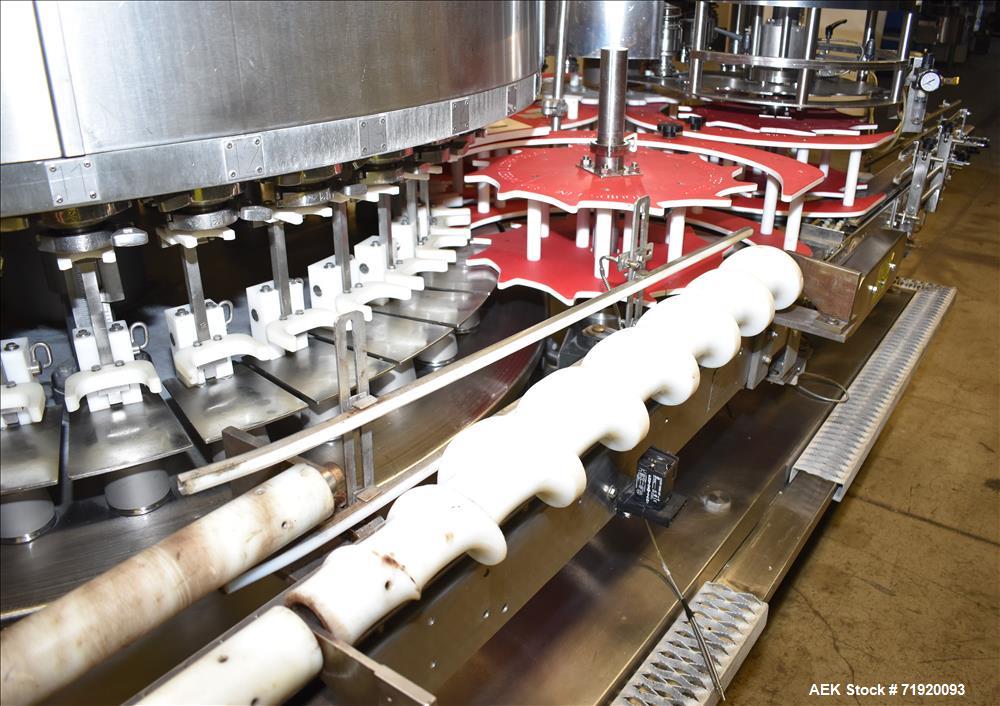 Used Serac/Zalkin Monobloc Filling/Capping System.