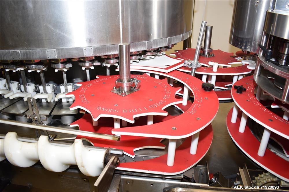 Used Serac/Zalkin Monobloc Filling/Capping System.