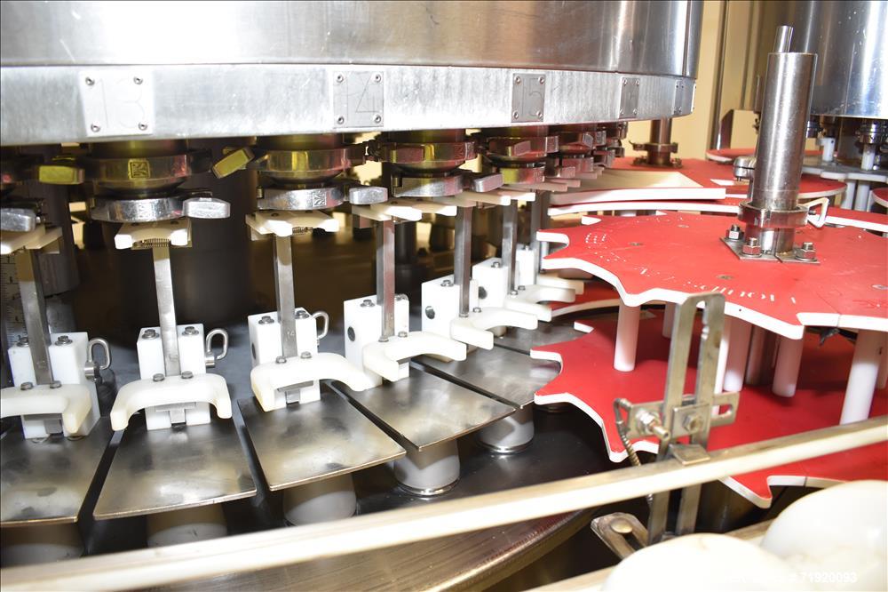 Used Serac/Zalkin Monobloc Filling/Capping System.
