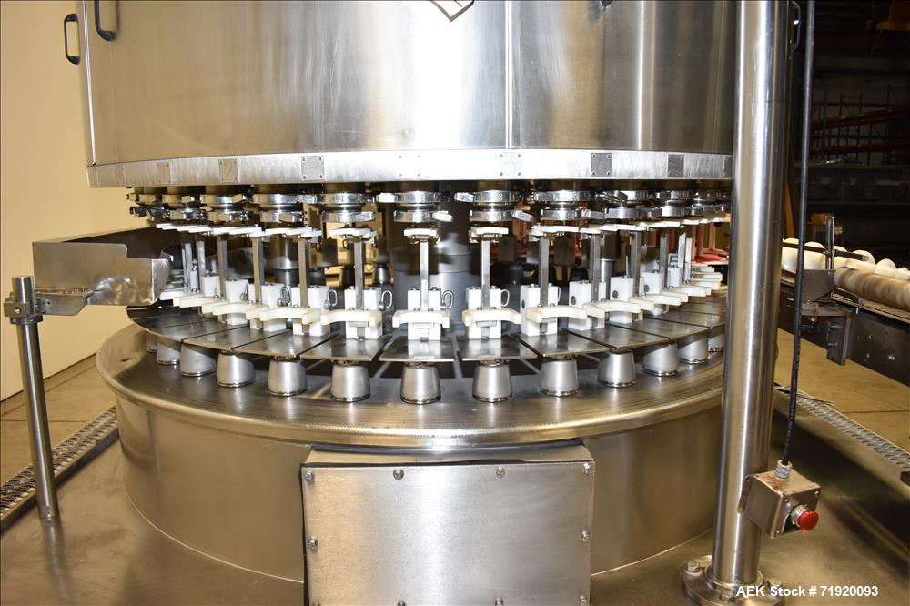 Used Serac/Zalkin Monobloc Filling/Capping System.