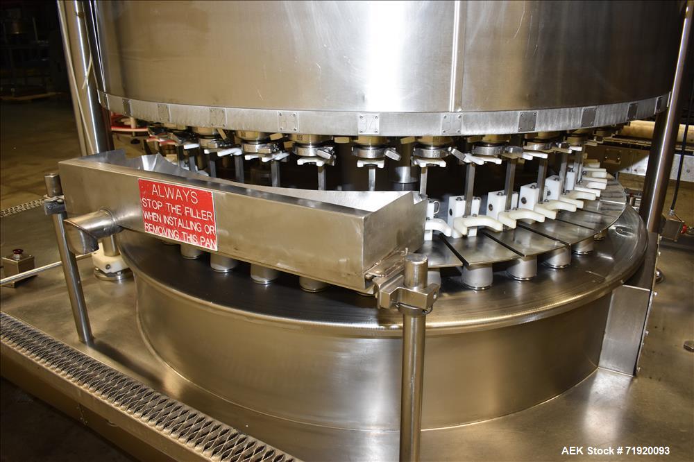 Used Serac/Zalkin Monobloc Filling/Capping System.