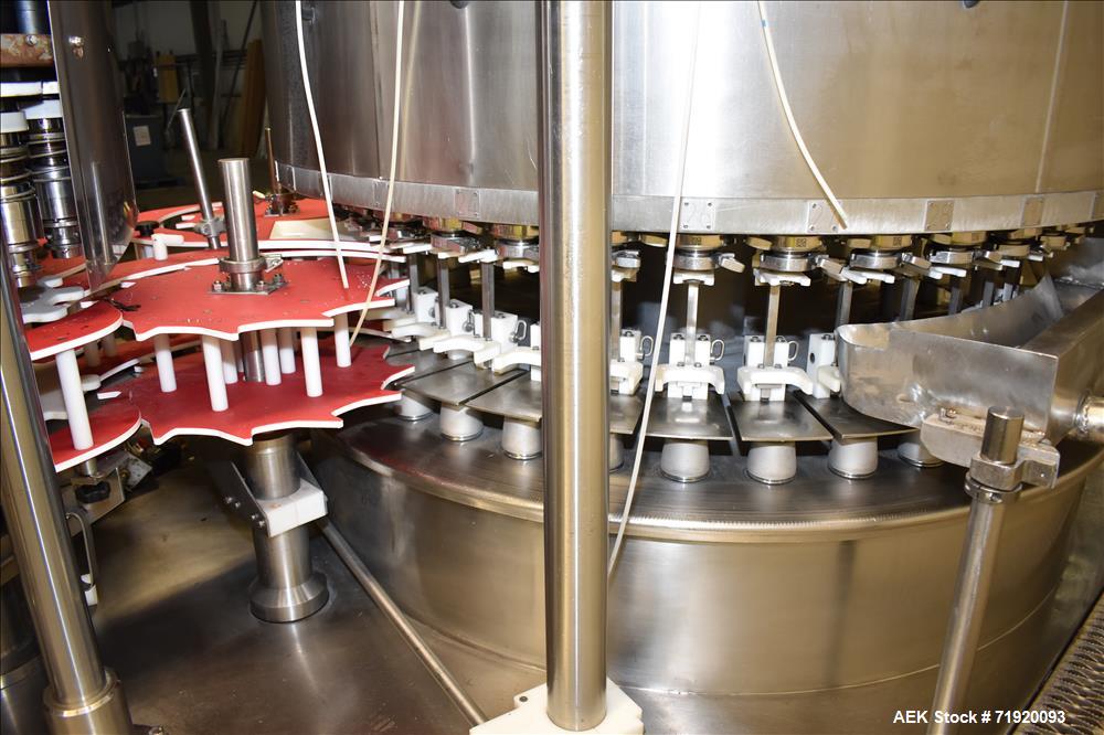 Used Serac/Zalkin Monobloc Filling/Capping System.
