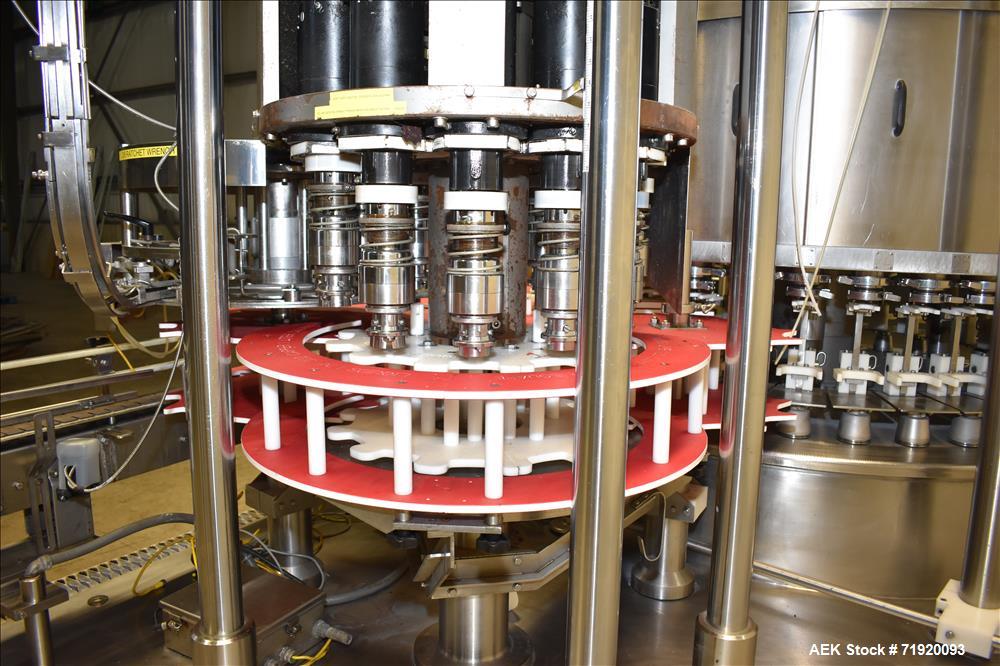 Used Serac/Zalkin Monobloc Filling/Capping System.