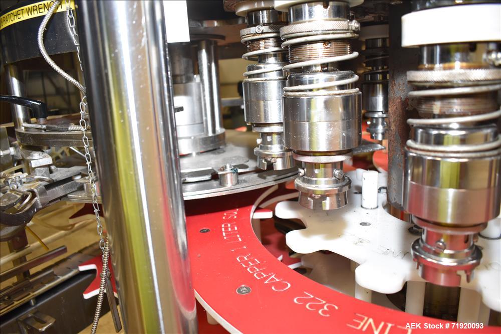 Used Serac/Zalkin Monobloc Filling/Capping System.