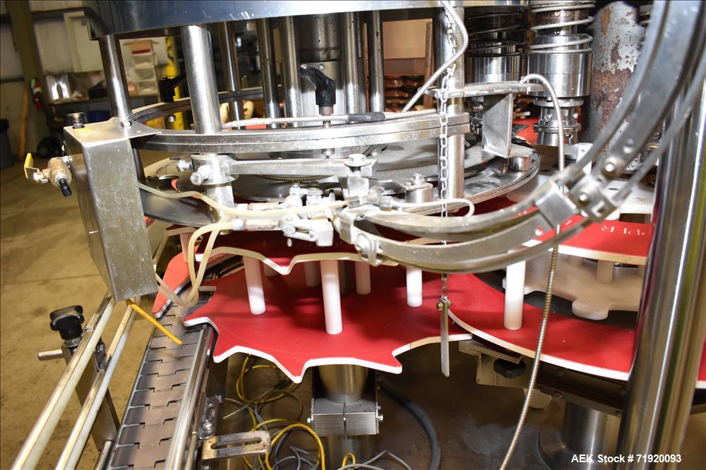 Used Serac/Zalkin Monobloc Filling/Capping System.