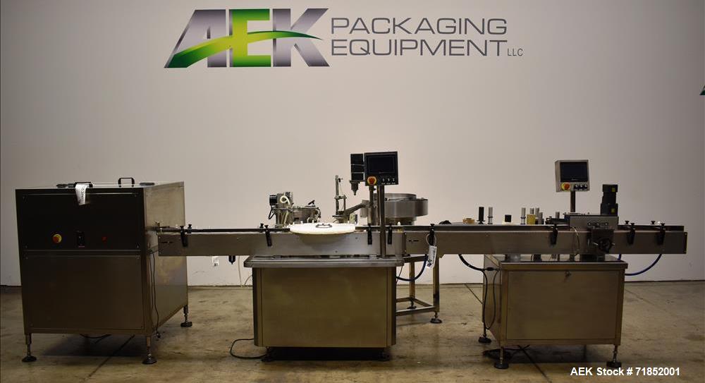 Used Biaozan Monoblock Filling, Tipping, Capping and Labeling.