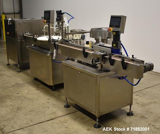 Used Biaozan Monoblock Filling, Tipping, Capping and Labeling.