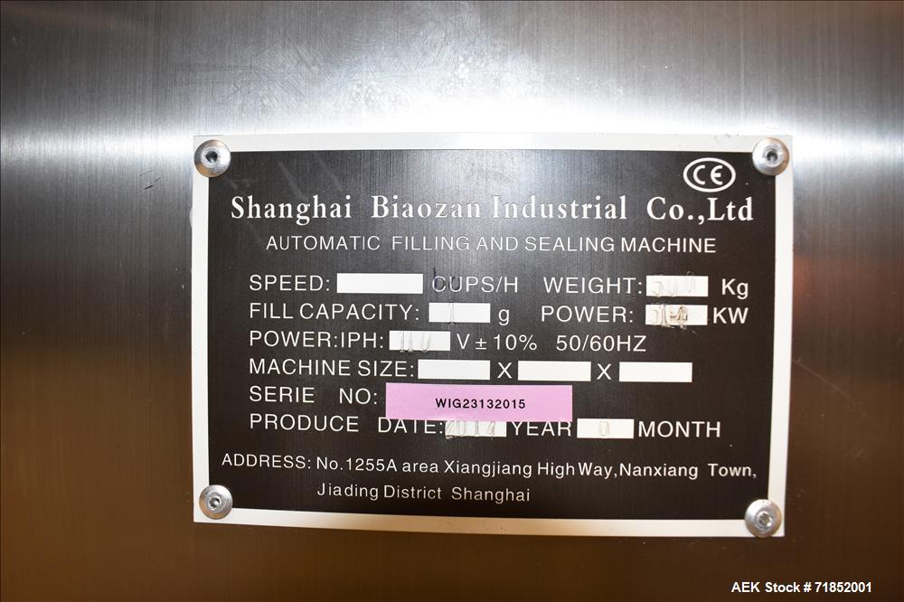 Used Biaozan Monoblock Filling, Tipping, Capping and Labeling.