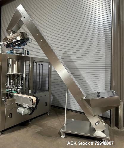Used Fillber Filling Technologies Model VOL 32-8 Rotary Volumetric Piston Dosing