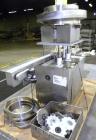 Used Chase-Logeman FS2-12 Monoblock Filler & Stopper Machine. Capable of speeds up to 60 bpm. Fill range: 0-125 ml with change parts. Vial size range: maximum diameter to 2-1/8