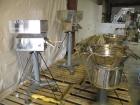 Used Comas Monoblock Line for Fill/Plug/Cap consisting of: (1) Comas Model RS6 Monoblock Filler, Tipper and screw Capper with Integrated Palace Model P2V5 Bulk bottle unscrambler. Has two head perist...