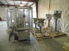 Used Comas Monoblock Line for Fill/Plug/Cap consisting of: (1) Comas Model RS6 Monoblock Filler, Tipper and screw Capper with Integrated Palace Model P2V5 Bulk bottle unscrambler. Has two head perist...