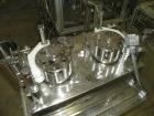 Used Comas Monoblock Line for Fill/Plug/Cap consisting of: (1) Comas Model RS6 Monoblock Filler, Tipper and screw Capper with Integrated Palace Model P2V5 Bulk bottle unscrambler. Has two head perist...