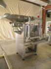 Used Comas Monoblock Line for Fill/Plug/Cap consisting of: (1) Comas Model RS6 Monoblock Filler, Tipper and screw Capper with Integrated Palace Model P2V5 Bulk bottle unscrambler. Has two head perist...