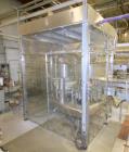 Used- Federal All Stainless Steel 18 Valve HEPA Enclosed Bottle Filler.