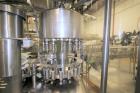 Used- Federal All Stainless Steel 18 Valve HEPA Enclosed Bottle Filler.