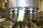 Used Federal All Stainless Steel 18 Valve HEPA Enclosed Bottle Filler.