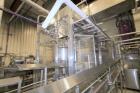 Used- Federal All Stainless Steel 18 Valve HEPA Enclosed Bottle Filler.