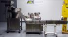 Used M&O Perry P-3000 II Monoblock Unscrambler, Filler, Plugger, and Screw Capper. Capable of speeds up to 35 bottles per minute. Has Watson Marlow Model 505Di Single head, peristaltic pump filler, H...