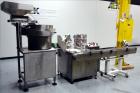 Used M&O Perry P-3000 II Monoblock Unscrambler, Filler, Plugger, and Screw Capper. Capable of speeds up to 35 bottles per minute. Has Watson Marlow Model 505Di Single head, peristaltic pump filler, H...