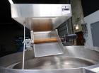 Used M&O Perry P-3000 II Monoblock Unscrambler, Filler, Plugger, and Screw Capper. Capable of speeds up to 35 bottles per minute. Has Watson Marlow Model 505Di Single head, peristaltic pump filler, H...