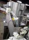 Used M&O Perry P-3000 II Monoblock Unscrambler, Filler, Plugger, and Screw Capper. Capable of speeds up to 35 bottles per minute. Has Watson Marlow Model 505Di Single head, peristaltic pump filler, H...