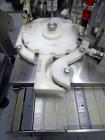 Used M&O Perry P-3000 II Monoblock Unscrambler, Filler, Plugger, and Screw Capper. Capable of speeds up to 35 bottles per minute. Has Watson Marlow Model 505Di Single head, peristaltic pump filler, H...