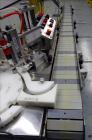Used M&O Perry P-3000 II Monoblock Unscrambler, Filler, Plugger, and Screw Capper. Capable of speeds up to 35 bottles per minute. Has Watson Marlow Model 505Di Single head, peristaltic pump filler, H...