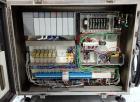 Used M&O Perry P-3000 II Monoblock Unscrambler, Filler, Plugger, and Screw Capper. Capable of speeds up to 35 bottles per minute. Has Watson Marlow Model 505Di Single head, peristaltic pump filler, H...