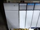 Used M&O Perry P-3000 II Monoblock Unscrambler, Filler, Plugger, and Screw Capper. Capable of speeds up to 35 bottles per minute. Has Watson Marlow Model 505Di Single head, peristaltic pump filler, H...