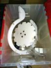 Used M&O Perry P-3000 II Monoblock Unscrambler, Filler, Plugger, and Screw Capper. Capable of speeds up to 35 bottles per minute. Has Watson Marlow Model 505Di Single head, peristaltic pump filler, H...