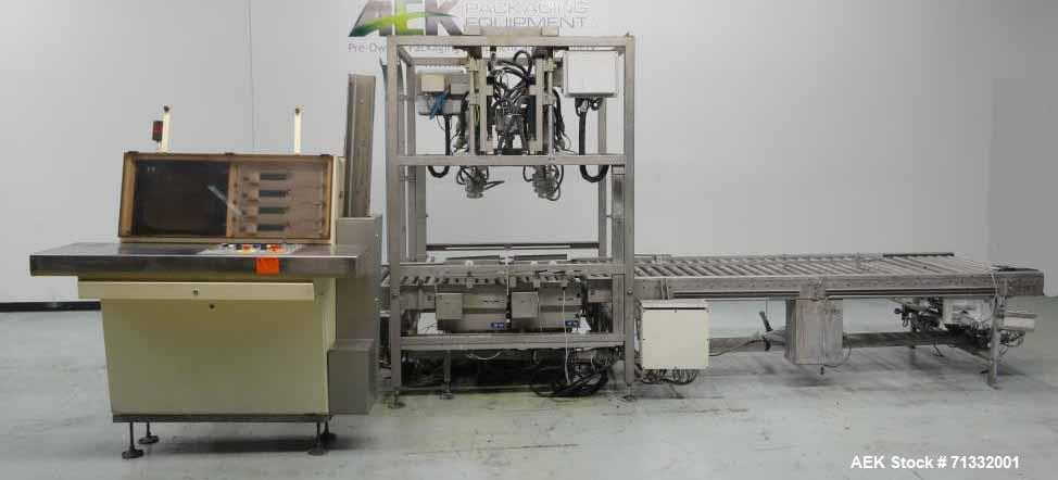 Used- Pattyn Model AVL-4-S Automatic Semi-Liquid Bag-In-Box Weigh Filler