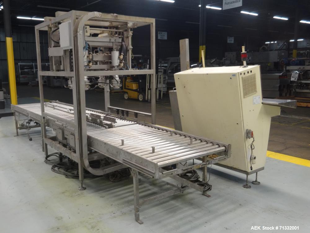 Used Pattyn Model AVL-4-S Automatic Semi-Liquid Bag-In-Box Weigh Filler