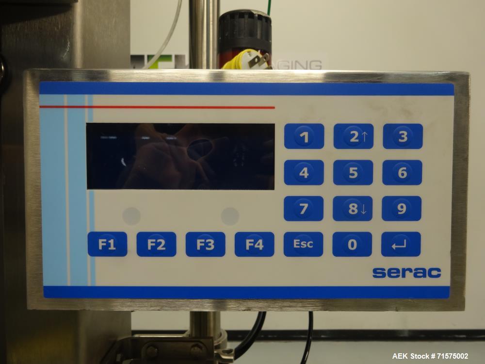 Unused- Serac Model 2229 P1 NW DIGI Semi Automatic Filling Machine