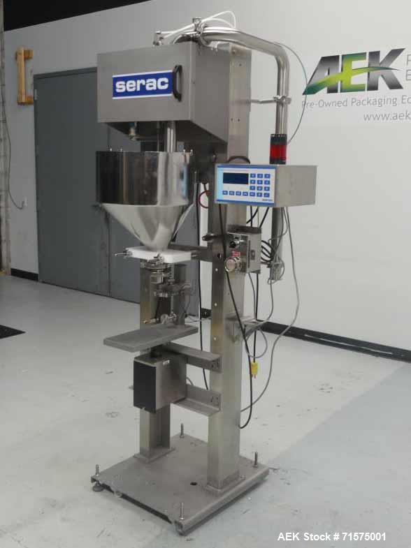 Unused- Serac Model 2229 P1 NW DIGI Semi Automatic Filling Machine.