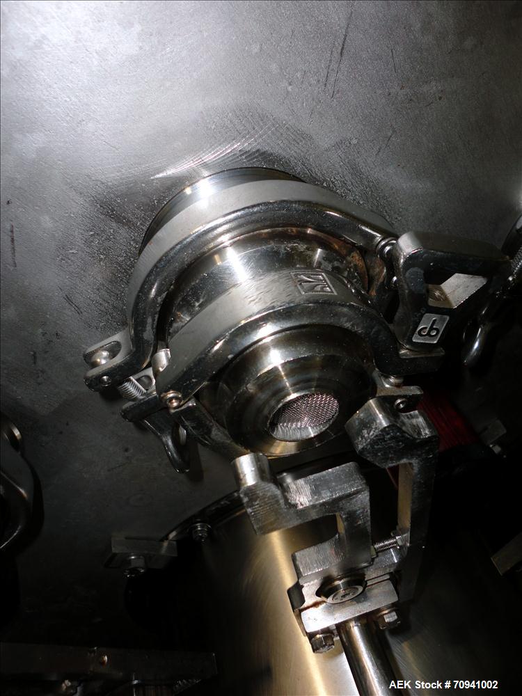 Used Serac Model R12D6 V6/720 Net Weight Monoblock Rotary Liquid Filler