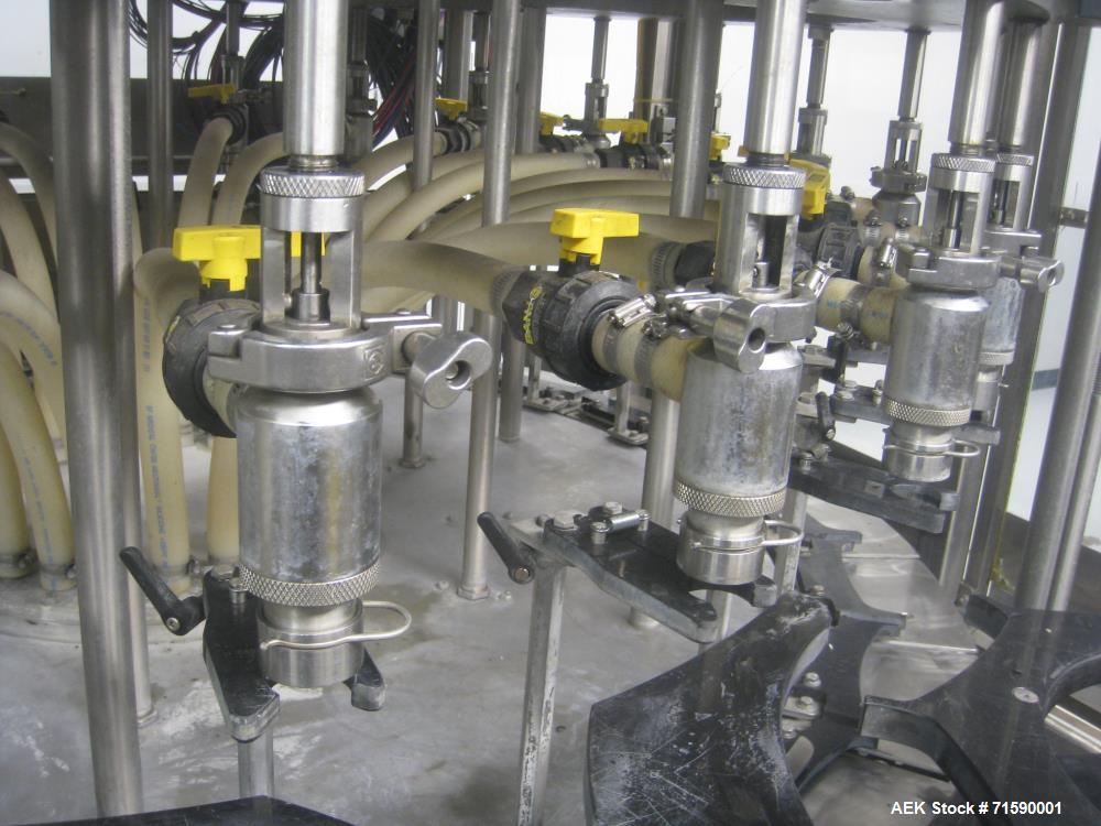Used US Bottlers Machinery Bottle Filling and Capping Line