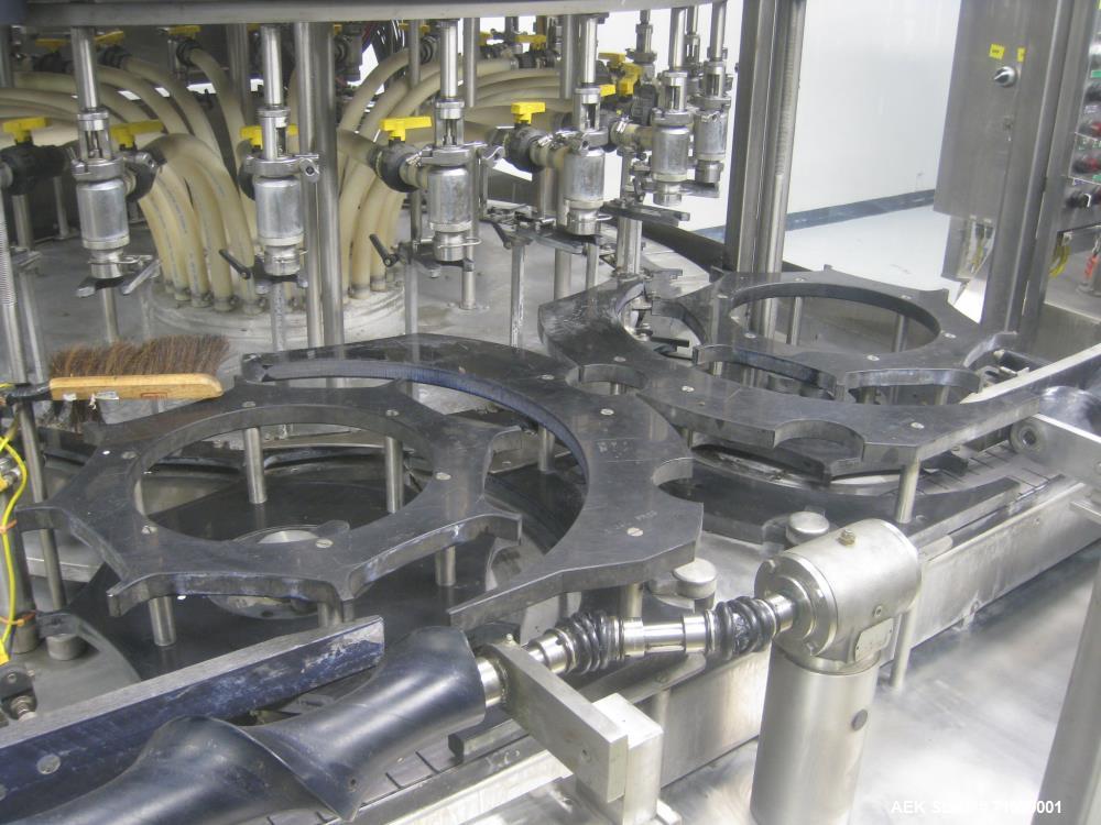 Used- US Bottlers Machinery Bottle Filling and Capping Line