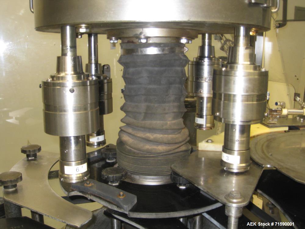 Used US Bottlers Machinery Bottle Filling and Capping Line